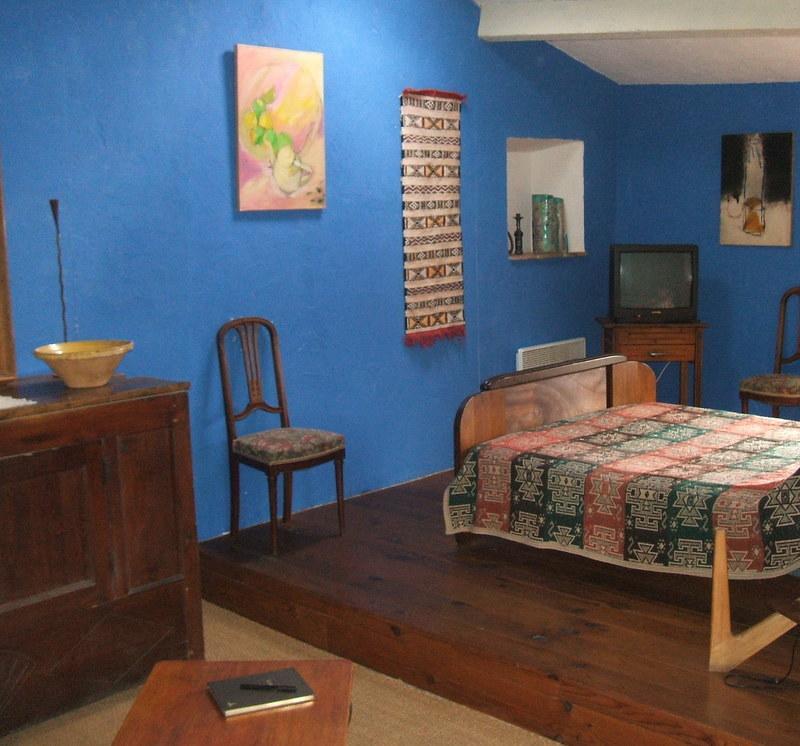 La Vigne Bleue Hotell Olonzac Rom bilde